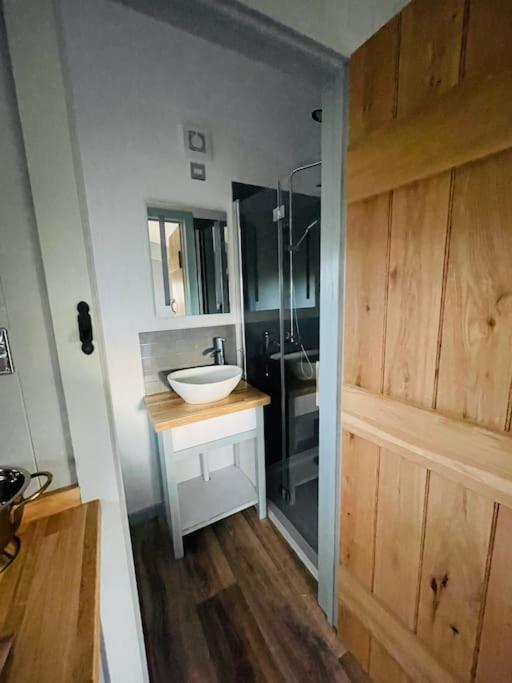 The Hut@Trefechan Wen - Coastal Coziness! Goodwick Eksteriør billede